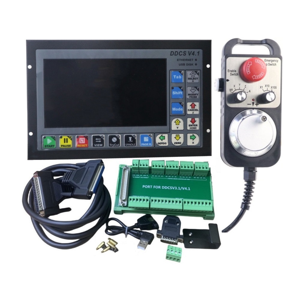 Ddcs V4.1 4 Axis Cnc Offline Controller - مجموعة وحدة تحكم الحركة CNC DDCSV4.1