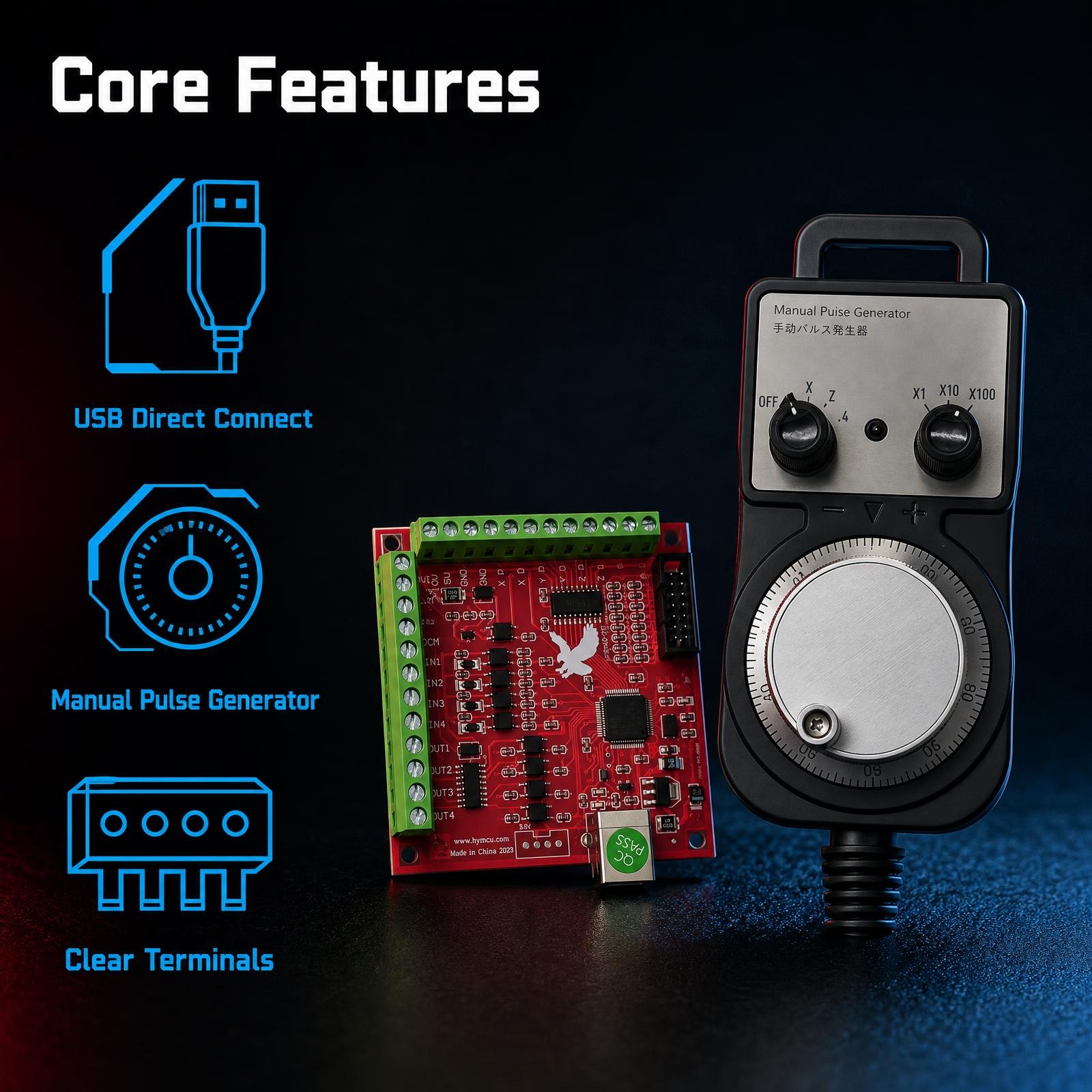 بطاقة تحكم CNC من نوع Mach3 بأ - مراجعة Mach3 Usb Cnc Controller 4 Axis 100Khz وسعره