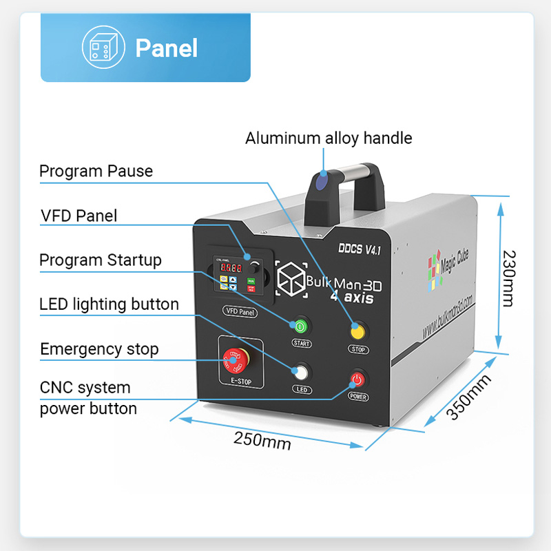 وحدة تحكم CNC رباعية المحاور B - مراجعة Ddcs V4.1 4 Axis Cnc Offline Controller وسعره
